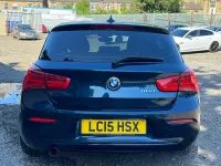 Used BMW 116 Sport Line 2015 Blue Hatchback