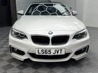 Used BMW 220 M Sport 190 HP (139 kW) 2015 White Cabriolet