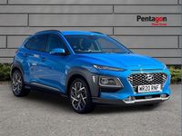 Used Hyundai Kona Premium SE 141 HP (103 kW) 2020 Blue SUV