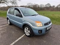 Used Ford Fusion Zetec 2010 Blue Hatchback