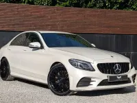 Used Mercedes C220 AMG Line Premium 2019 White Sedan