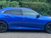 Used Honda Civic SR 126 HP (92 kW) 2019 Blue Hatchback