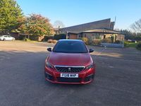 Begagnad Peugeot 308 GT-line 2018 Röd Halvkombi