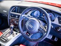 Used Audi S5 Cabriolet 333 HP (244 kW) 2014 Red Cabriolet