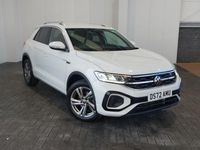Used VW T-Roc R-line 150 HP (110 kW) 2022 White SUV