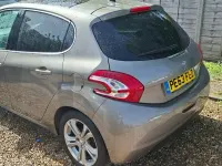 Used Peugeot 208 Allure 82 HP (60 kW) 2013 Brown Hatchback