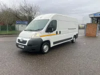 Used Peugeot Boxer 130 HP (95 kW) 2014 White Van