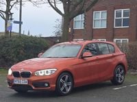 Used BMW 116 Sport Line 2016 Orange Hatchback