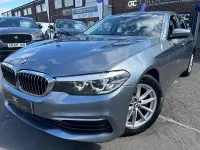 Begagnad BMW 520 Comfort Edition 190 HK (139 kW) 2018 Blå Sedan