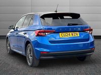 Used Skoda Fabia Colour Edition 70 HP (51 kW) 2024 Race blue metallic black magic pearl effect Hatchback