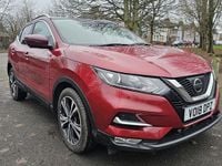 Used Nissan Qashqai N-Connecta 2018 Red SUV