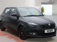 Used Skoda Fabia 105 HP (77 kW) 2014 Black Hatchback