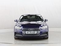 Used Audi A5 S-Line 190 HP (139 kW) 2020 Blue Coupe