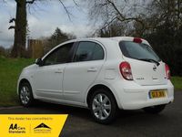 Used Nissan Micra Acenta 80 HP (58 kW) 2011 White Hatchback