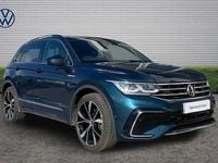 Used VW Tiguan R-line 200 HP (147 kW) 2021 Blue SUV