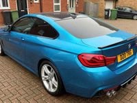 Used BMW 430 M Sport 2017 Blue Coupe
