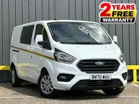 Usado Ford Transit Custom Limited 130 HP (95 kW) 2020 Branco Carrinha