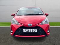 Used Toyota Yaris Hybrid 2018 Red Hatchback