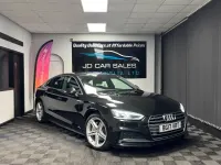 Used Audi A5 Sportback S-Line 2017 Black Hatchback