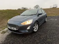 Used Ford Focus Zetec 120 HP (88 kW) 2019 Blue Hatchback