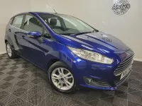Used Ford Fiesta Zetec 2015 Blue Hatchback