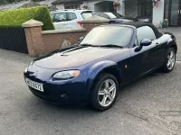 Used Mazda MX5 160 HP (117 kW) 2007 Blue Cabriolet