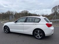 Used BMW 118 Sport Line 2018 White Hatchback