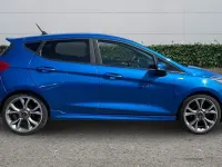 Used Ford Fiesta ST-Line 125 HP (91 kW) 2019 Blue Hatchback