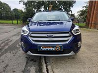 Used Ford Kuga Titanium 150 HP (110 kW) 2018 Blue SUV