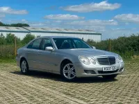 Used Mercedes E220 Avantgarde 2007 Silver Sedan