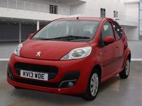 Used Peugeot 107 Active 68 HP (50 kW) 2013 Red Hatchback