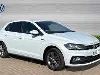 Used VW Polo R-line 116 HP (85 kW) 2018 Silver Hatchback