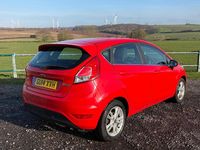 Used Ford Fiesta Zetec 2014 Red Hatchback