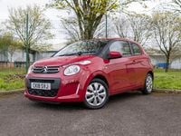 Used Citroën C1 Feel 68 HP (50 kW) 2018 Red Hatchback