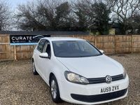 Used VW Golf VI S 105 HP (77 kW) 2009 White Hatchback