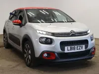 Used Citroën C3 Flair 82 HP (60 kW) 2018 Silver Hatchback
