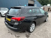 Used Vauxhall Astra 105 HP (77 kW) 2019 Black Estate
