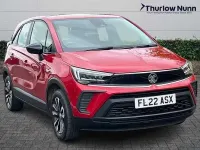 Used Vauxhall Crossland Design Edition 83 HP (61 kW) 2022 Red SUV