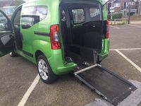 Used Fiat Qubo Trekking 75 HP (55 kW) 2015 Green MPV