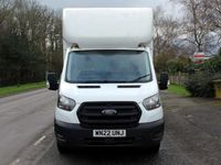 Used Ford Transit S 130 HP (95 kW) 2022 White Cabriolet
