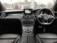 Used Mercedes GLC220 AMG line 170 HP (125 kW) 2018 Black SUV
