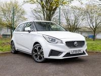 Used MG MG3 Excite 106 HP (77 kW) 2019 White Hatchback