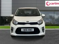Used Kia Picanto 83 HP (61 kW) 2018 White Hatchback