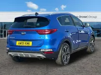 Used Kia Sportage GT-Line S 177 HP (130 kW) 2019 Blue SUV