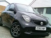 Used Smart ForFour Premium 71 HP (52 kW) 2015 Black Hatchback