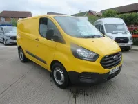 Używany Ford Transit Custom 130 KM (95 kW) 2022 Żółty Van