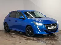 Used Peugeot 208 Allure Premium 100 HP (73 kW) 2021 Blue Hatchback