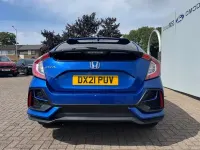 Used Honda Civic EX 126 HP (92 kW) 2021 Blue Hatchback