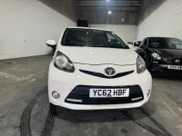 Used Toyota Aygo 2012 White Hatchback
