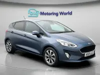 Used Ford Fiesta Trend 95 HP (69 kW) 2021 Blue Hatchback